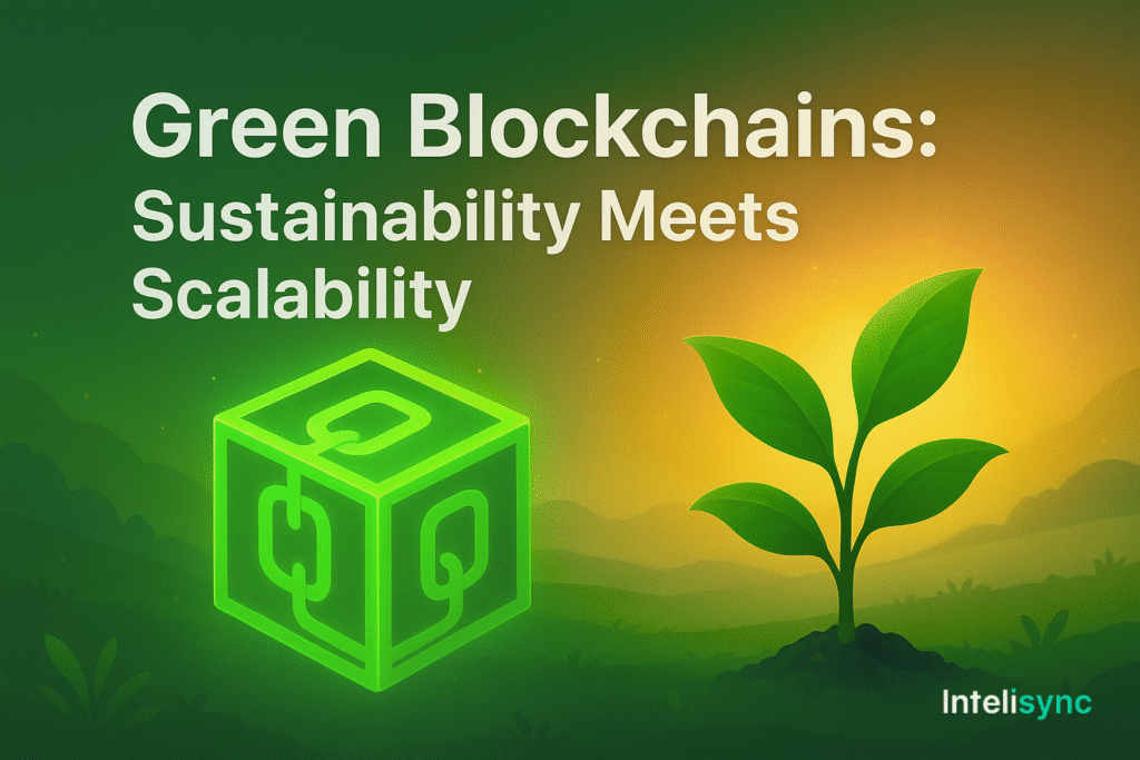 green blockchains balance sustainability with scalability, driving eco-friendly innovation in the future of decentralized tech