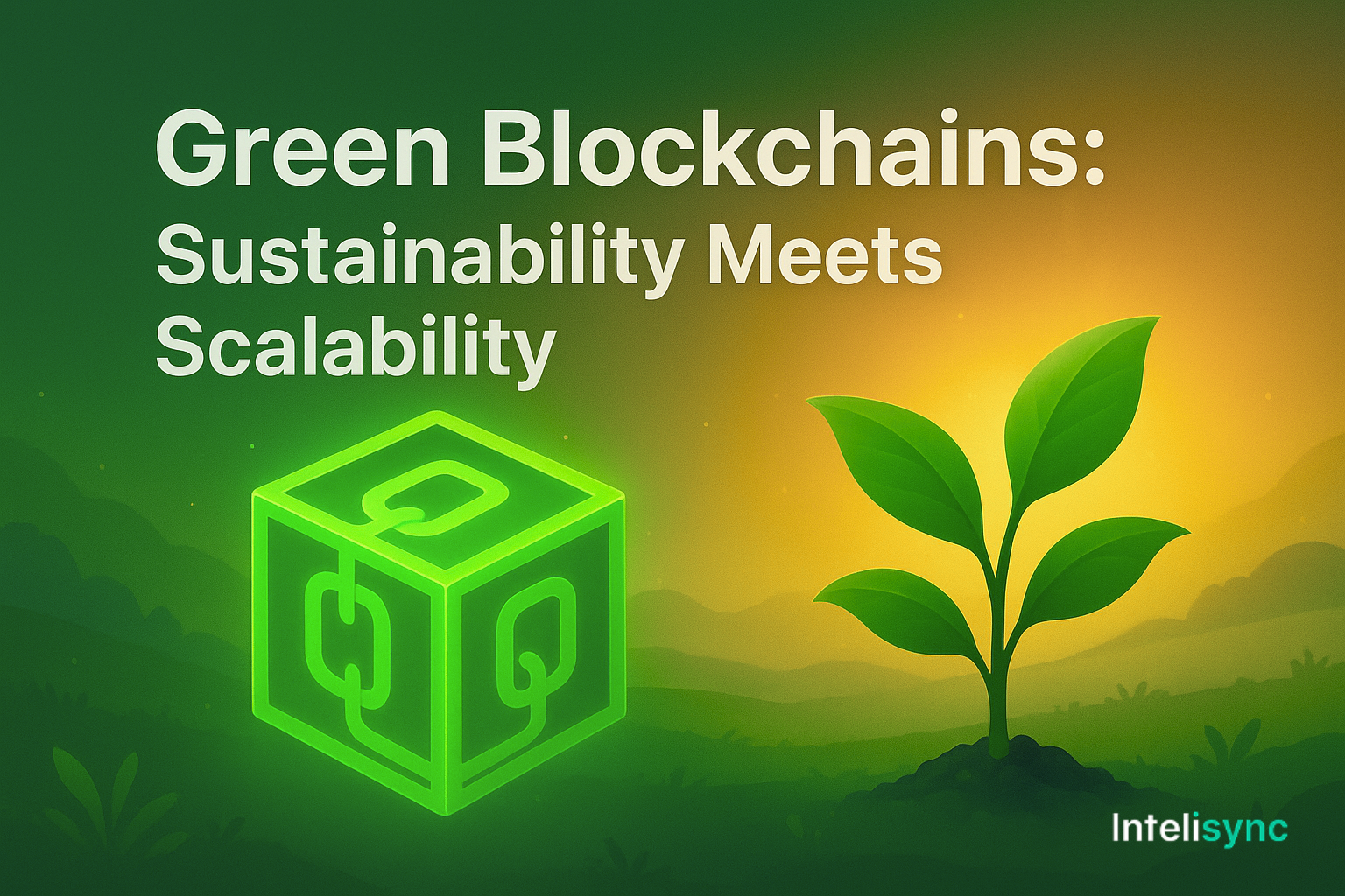 green blockchains balance sustainability with scalability, driving eco-friendly innovation in the future of decentralized tech