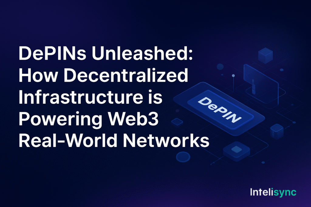 DePINs Unleashed: How Decentralized Infrastructure is Powering Web3 Real-World Networks
